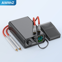 Awithz Spot Welder 9000W High Power Portable Pedal Spot Welding Machine 1330A Present Adjustable Welder for DIY 18650 Battery