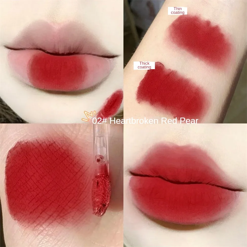 Velvet Lip Gloss Light Texture Lasting Lipstick Does Not Fade Without Makeup Lip Gloss No Makeup Lipstick Non-fading Lip Glaze