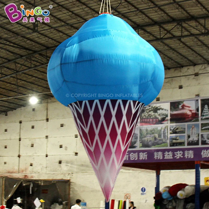 Inflatable Children Inflatable lce Cream Model 4.9ft Simulate Ice Cream for Advertising Store Decoration Publicize-Toys