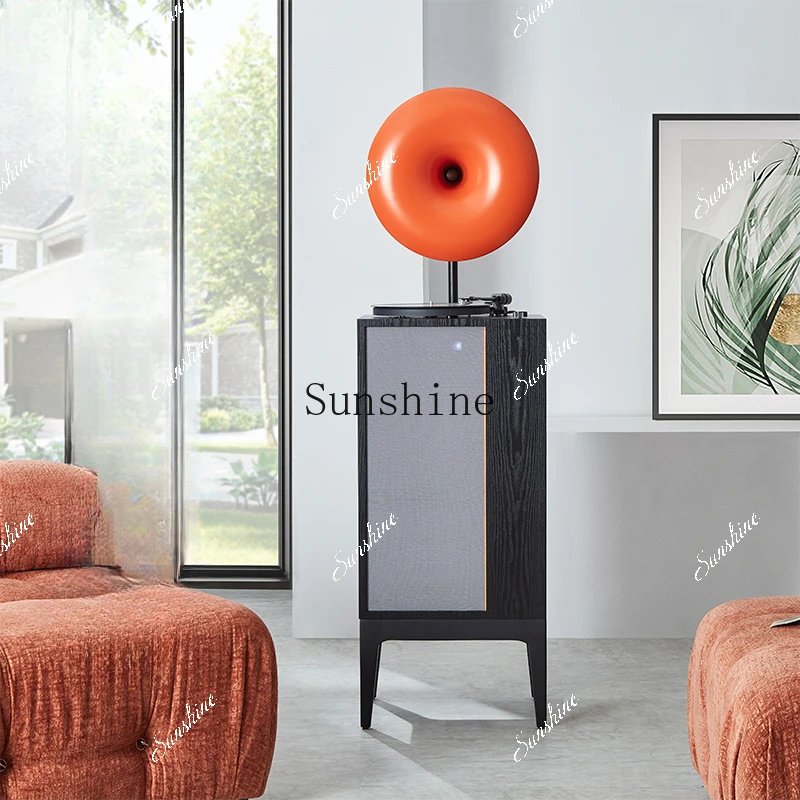 Modern living room retro HIFI bluetooth stereo dynamic magnetic vinyl record player  FT
