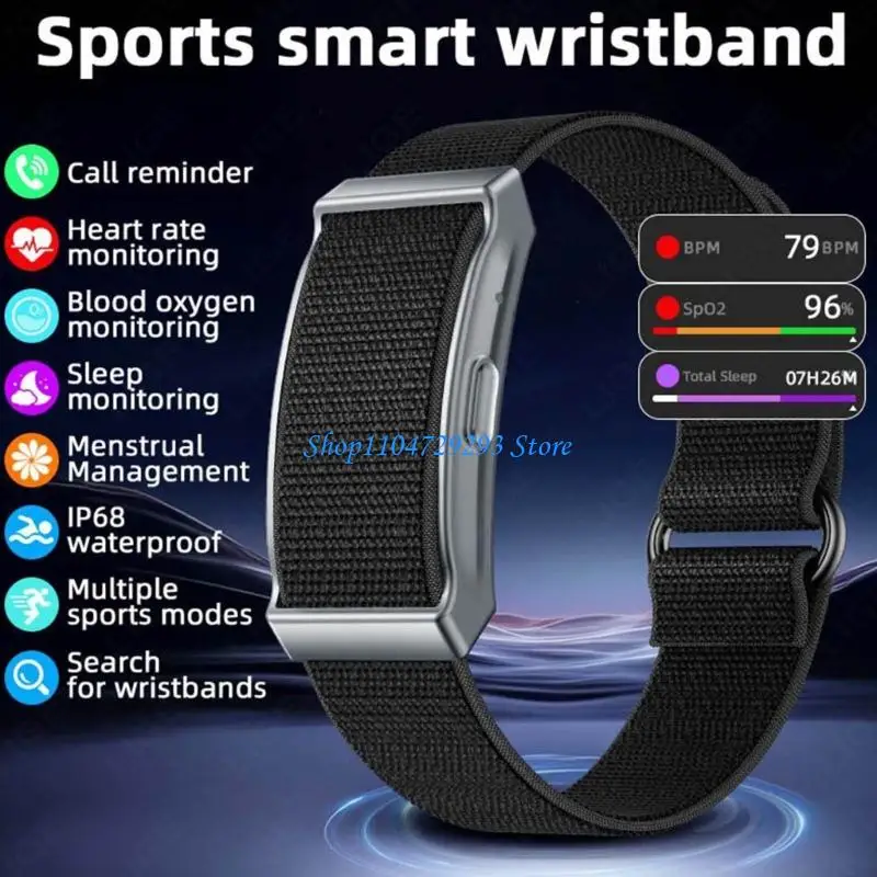 

Y2GD Comfort Fit Монитор активности Браслет с данными о сердечном ритме и сне с двойным ремешком