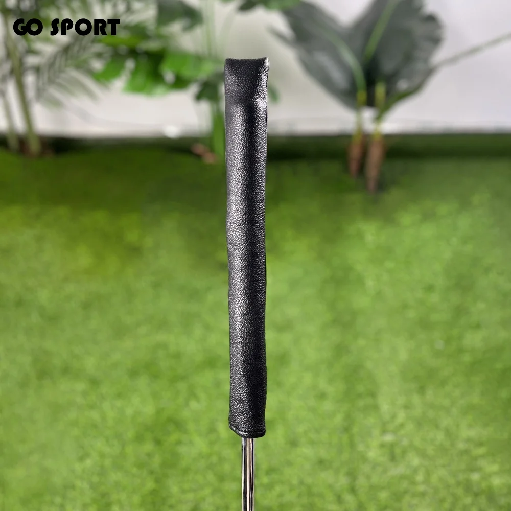 

PU Material Golf Alignment Stick Cover Direction Indicator Rod Black/White/Beige Golf Club Protective Sleeve Standard Sticks
