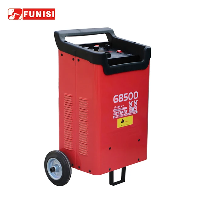 FUNISI daya Cepat baterai mobil portabel, pengisi daya baterai asam timbal Lithium mobil portabel isi daya Cepat 850A 220V 12V 24V