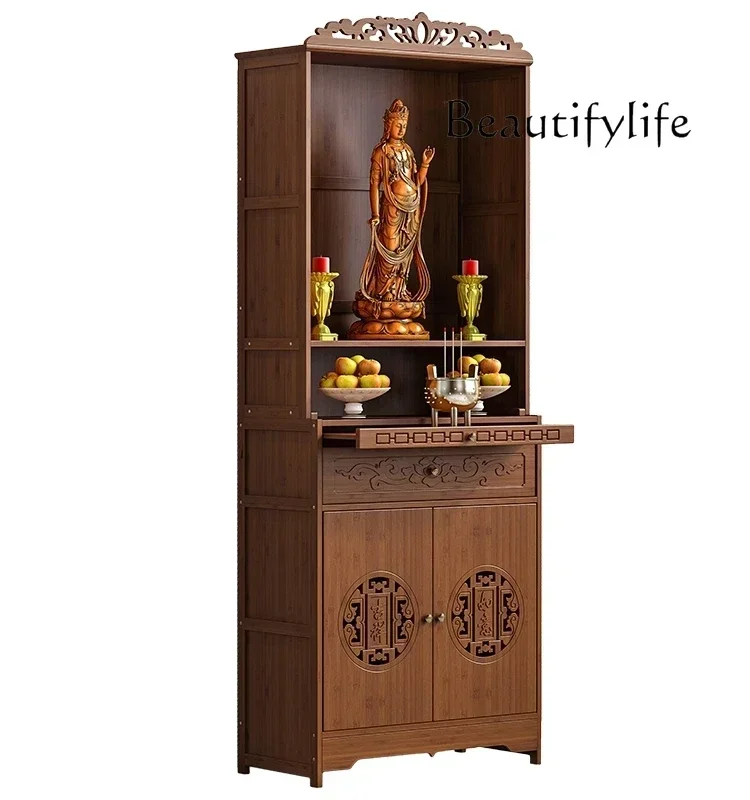 

Buddha Shrine Altar Clothes Closet Worship Table God of Wealth Bodhisattva Worship Table Home Buddha Statue Table