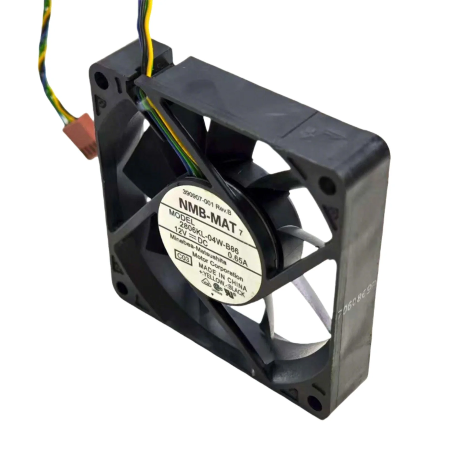 

Original For NMB 2806KL-04W-B86 DC 12V 0.60A 70mm Fan 7015 PWM 4-Wire 6500RPM High Speed Silent IC Server CPU Violent Cooler