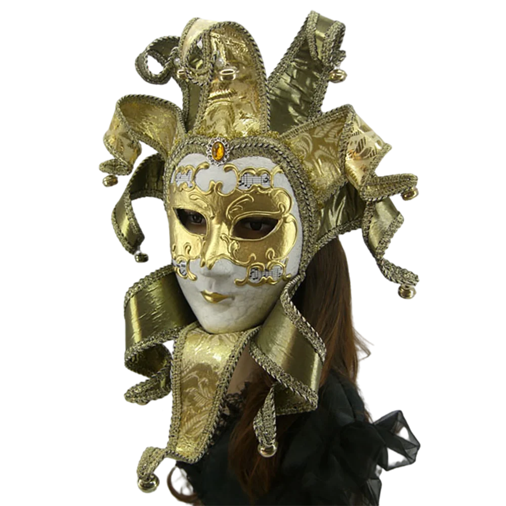 Venice high-end mask Halloween clown mask cosplay mask
