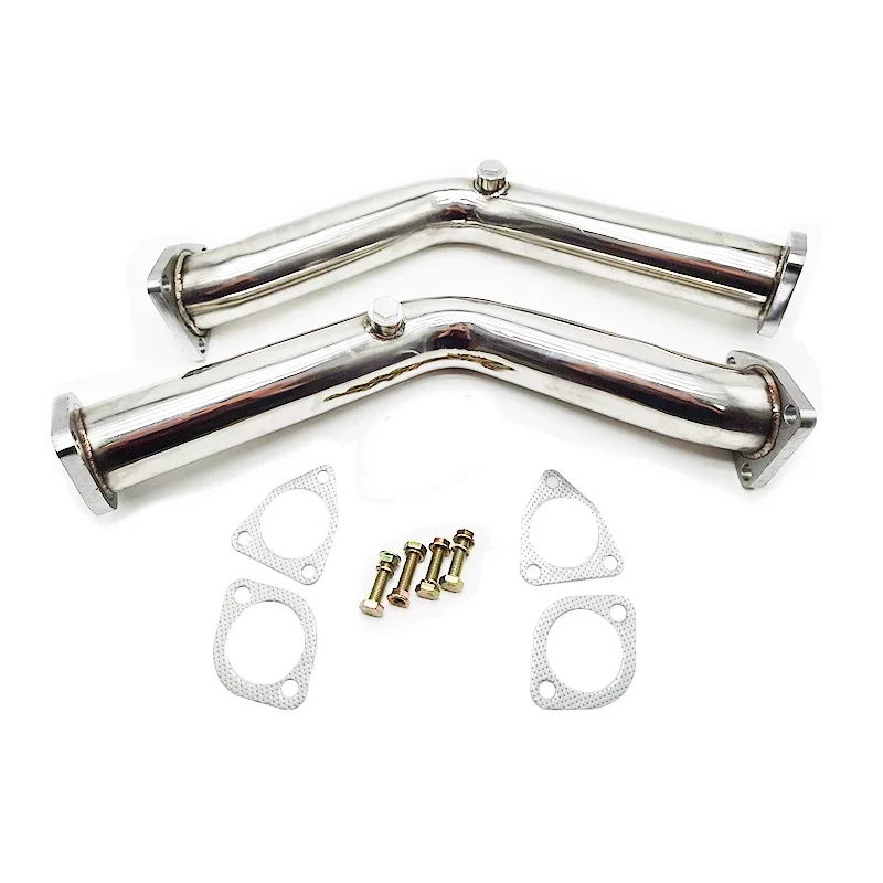 High quality hot sellin DOWNPIPE EXHAUST for NISSAN 03-06 350Z G35 Z33/G35 V35 VQ35DE 304 Stainless Steel Automobile Accessories