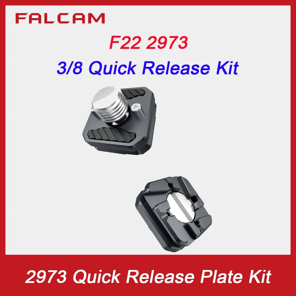 FALCAM F22-2973 Camera Quick Release Plate Kit with 3/8
