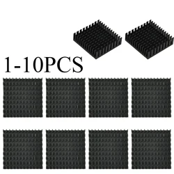 Electronic Heatsink Radiator Cooler Radiator 40×40×11MM High Quality Black Slot Heat Sink