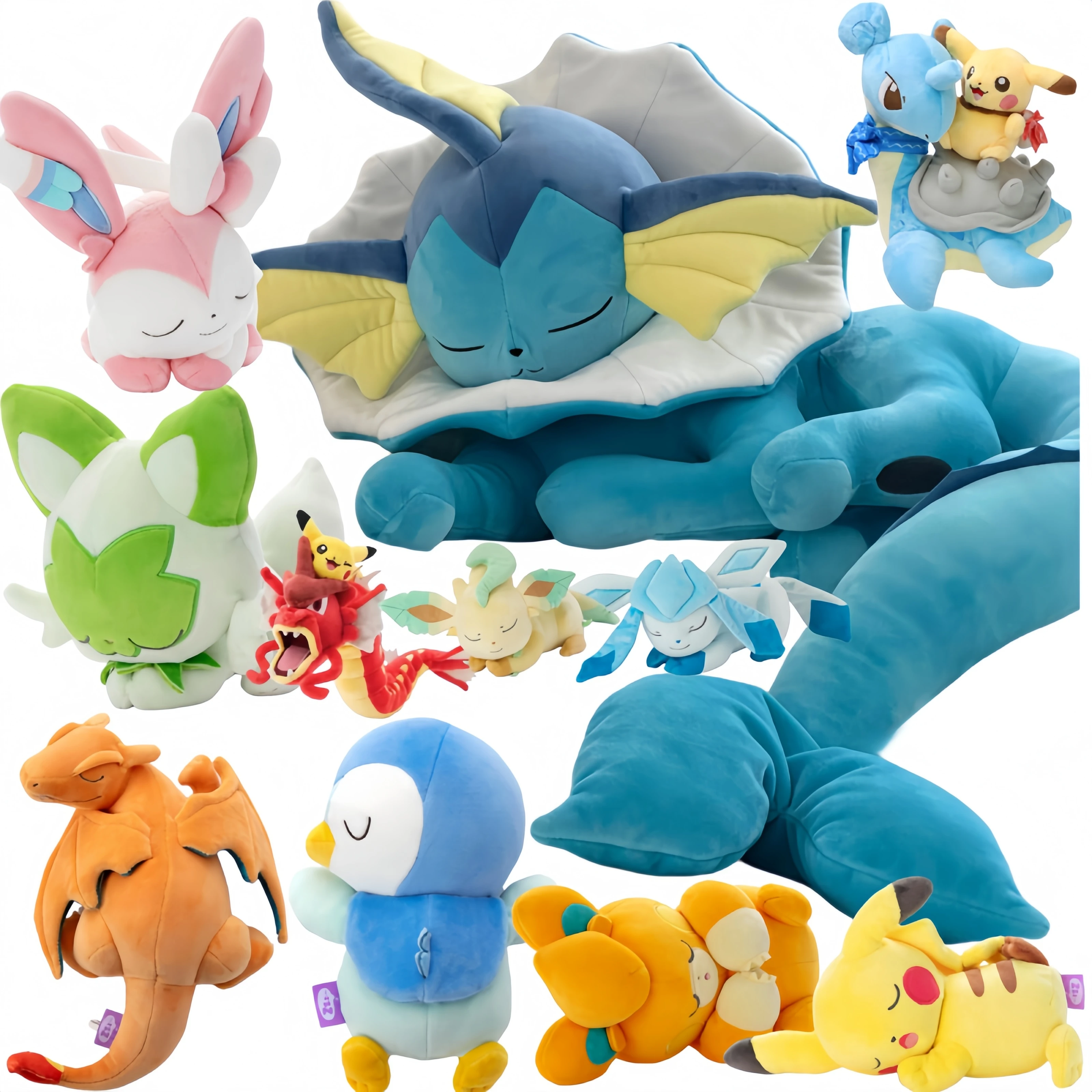 -peluche-vaporeon-dormiente-50cm-giocattoli-pokemon-pikachu-gengar-charizard-sprigatito-gyarados-lapras-latias-bambole-imbottite