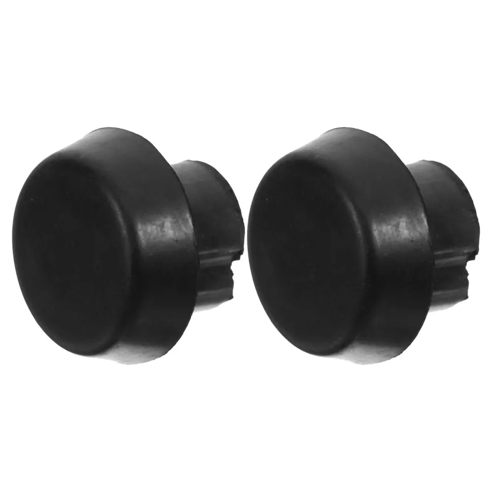 

2 Pcs Billiard Cue Pool Handle Caps Extension Replace Abs Snooker Accessories