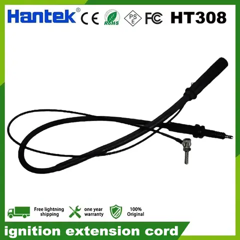 Hantek HT308 COP Extension Cord with Earth Cord for Diagnostic Coil-on-Plug Lead for secondary ignition trouble shooting