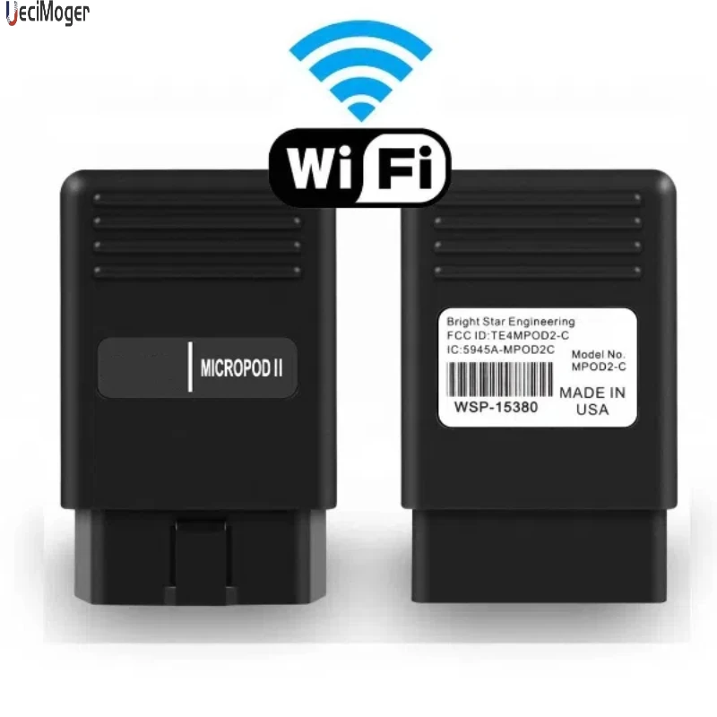 For MicroPod 2 wiTech V17.04.27 Diagnostic Tool Suitable for Chrysler Dodge Jeep and Fiat Vehicles Featuring Wi-Fi Connectivity