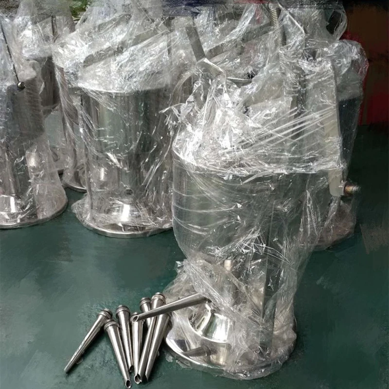 4L/5L/6L كليروس حشو الحليب كريم نفخة ستوفير الشوكولاته المربى الخبز كعكة حشو اليد الصحافة الجبن ملء آلة