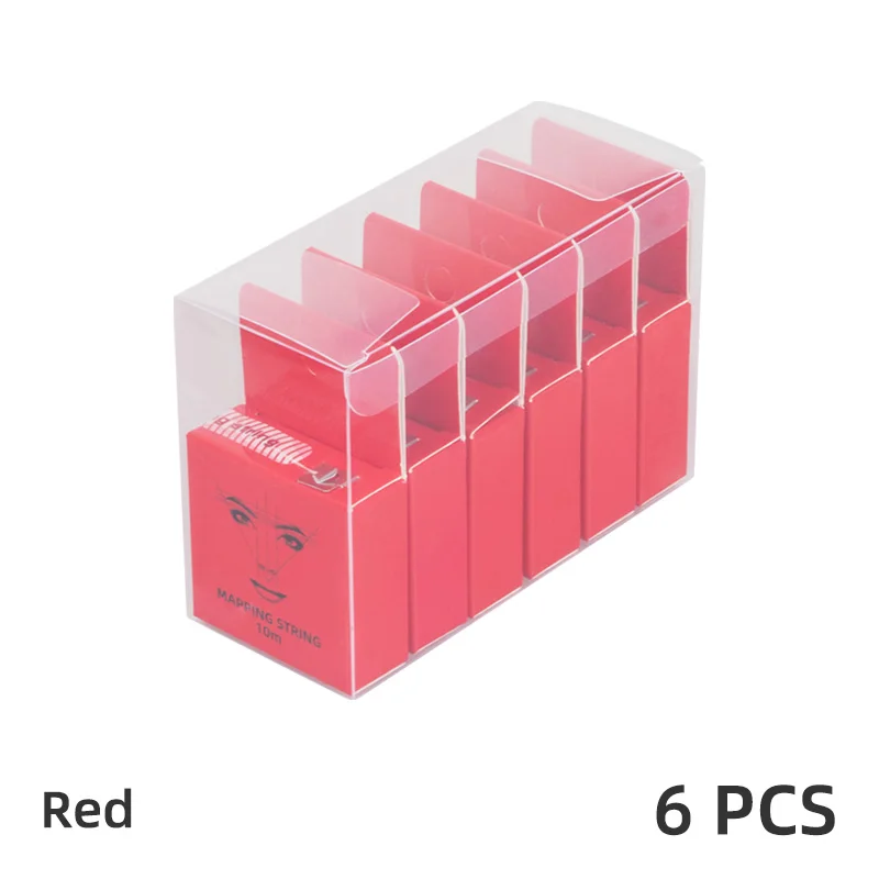 Variant: 6pcs one set Red