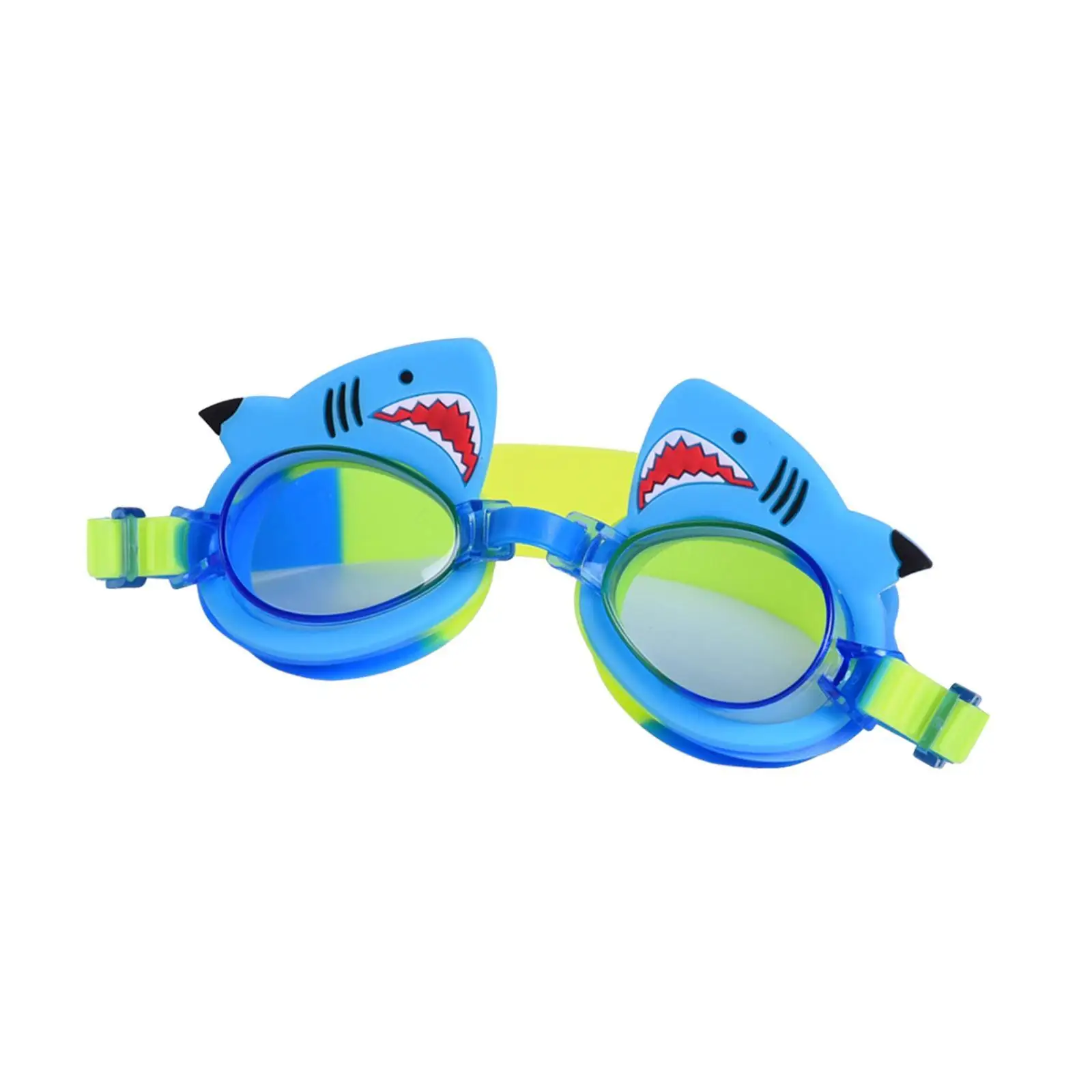 Kinder-Schwimmbrille, Kinder-Schwimmbrille für Jungen und Mädchen mit verstellbarem Riemen