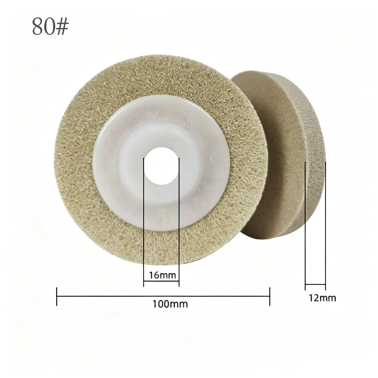 Pad For Surface Edge Refinement Angle Grinder Marble Grinding Wheel Fiber Polishing Pad Efficient Material Removal