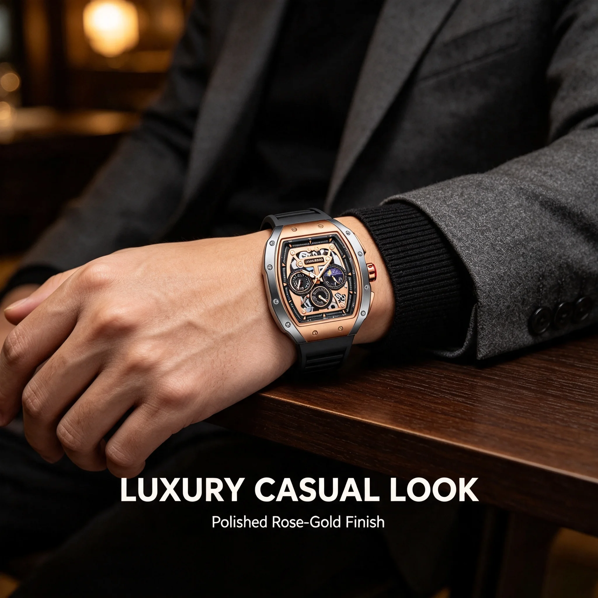 2026 New Sports Watch Men Top Brand Luxury Mens Watches Business Waterproof Military Quartz Chronograph Wristwatch Montre Homme