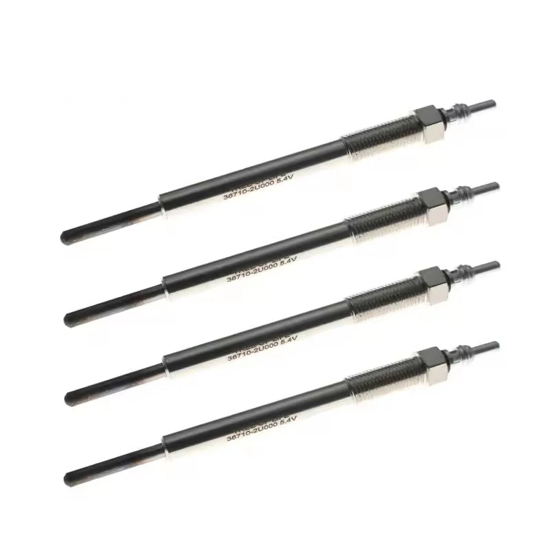4PCS Glow Plugs For Hyundai I30 I40 Tuscon KIA Sportage Rio Stonic 1.6 2017+ 36710-2U000 367102U000 view 2