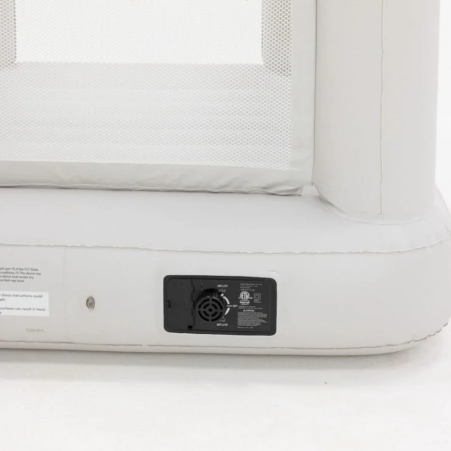 미니 레인보우 에어바운스, 실내 놀이용 점핑 하우스, 유아 및 어린이(3-6세)용 바운시 캐슬, 간편 설치 및 보관