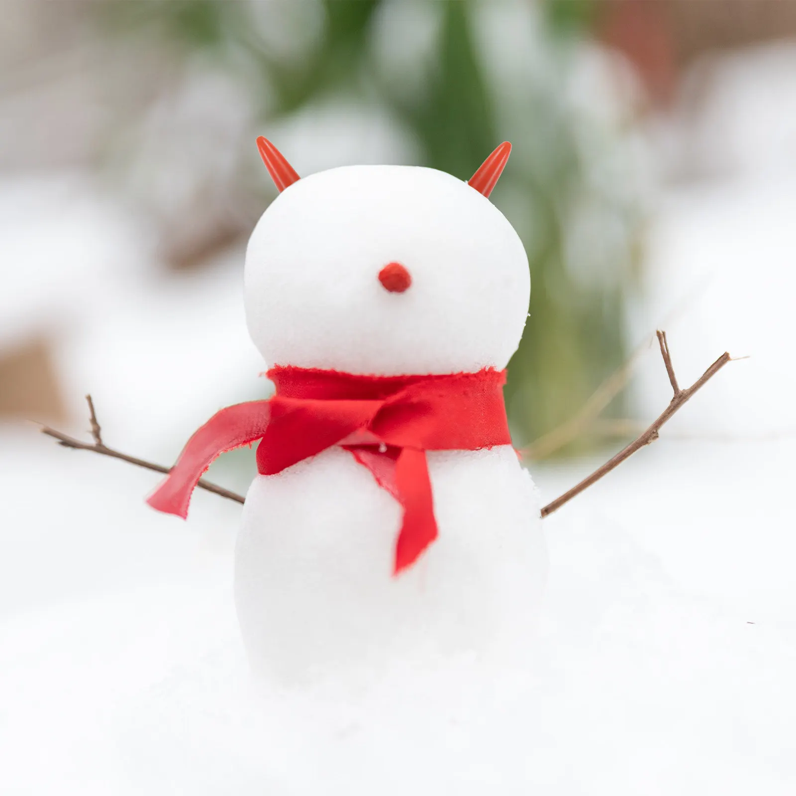 

300Pcs Santa Claus Red Nose DIY Plastic Accessories for Snowman Craft Making Xmas Decorations DIY Santa Claus Snowman Toy