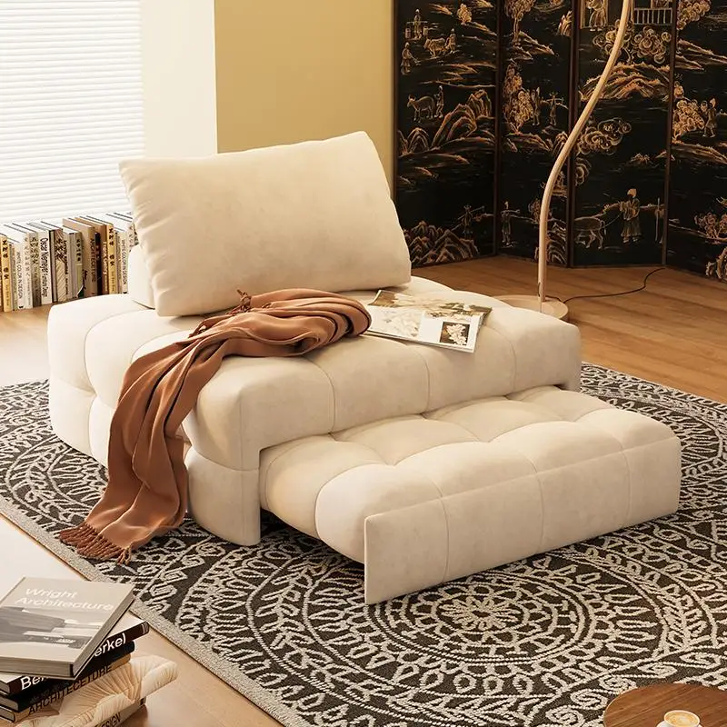 Dining Chairs Living Room Lazy Chair Folding Sofa Bed Foldable Patio Set Furniture Tablets Compressed Armchair Sofabed Chest