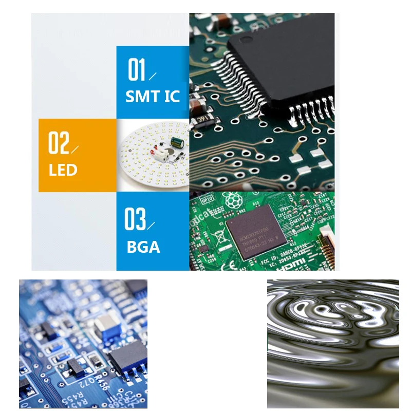 Solder Paste Lead-Free 30/55g Low Medium High Temperature Melting Point Flux For Soldering BGA Repair PCB LED SMT SMD