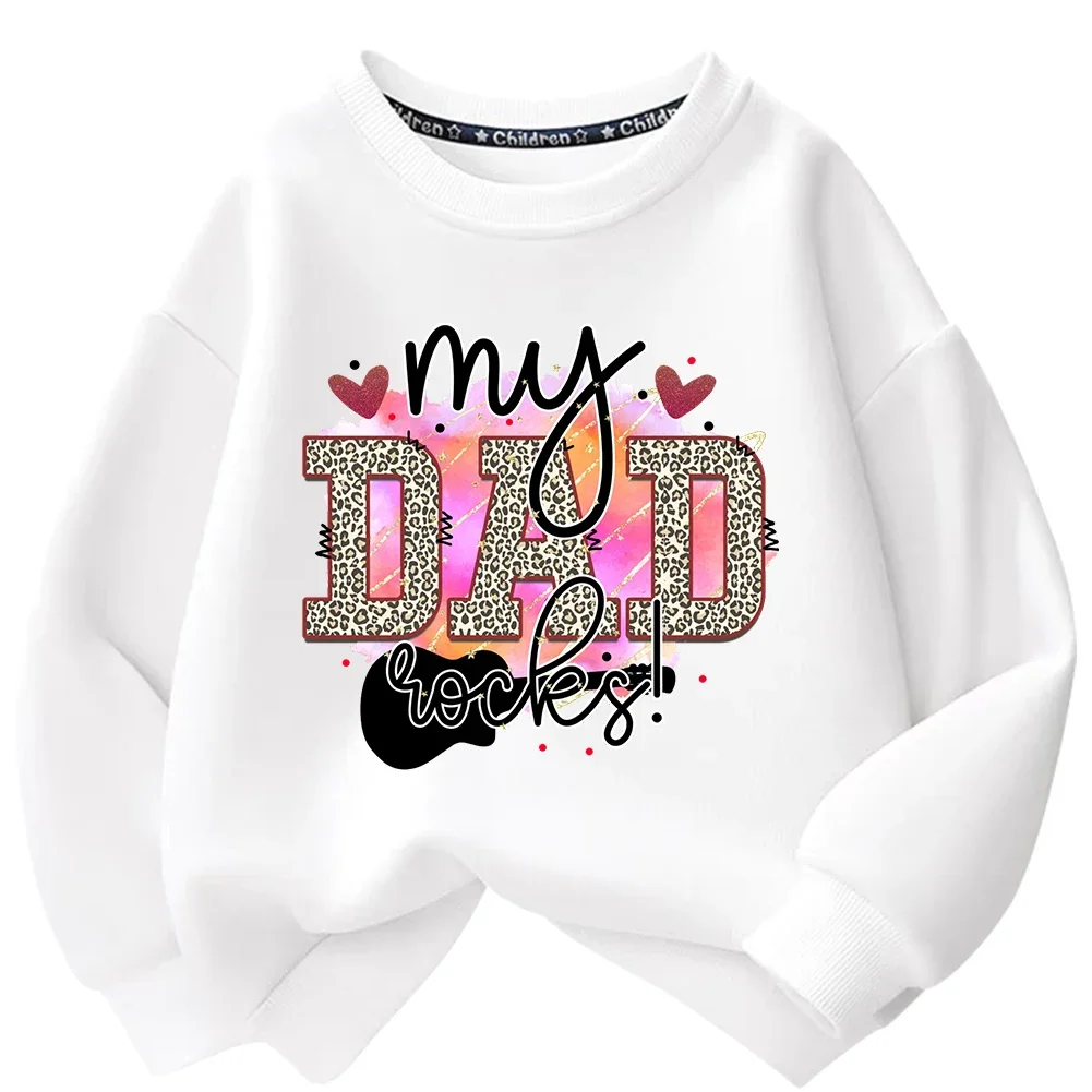 15cm New Father's Day  Iron On Heat Transfer Stickers For Clothes DTF Pinted Vinyl Thermal Appliques Washable T-Shirt Decal