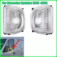 Cubierta de Lente para Luz Indicadora de Señal de Giro del Espejo Retrovisor para Mercedes Sprinter 2018 2019 2020 2021 2022 2023 2024