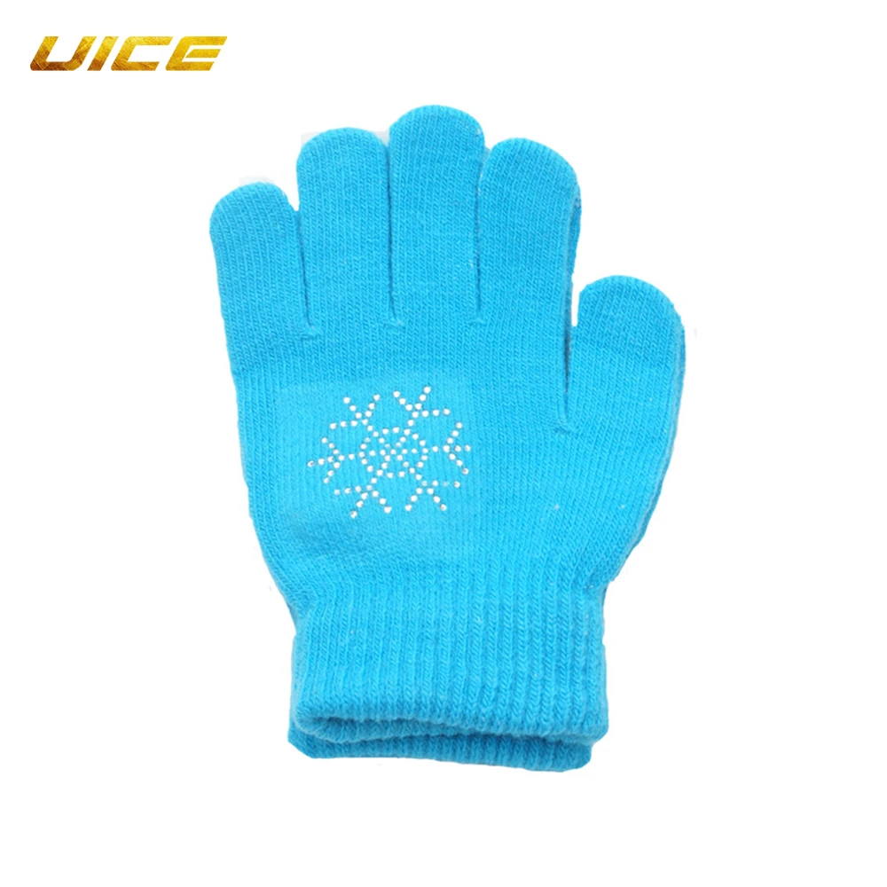 Ice Figure Skating Wrist Gloves Training Warm Hand Protector Thermal Safety For Kids Adult Ice Figure Skating Wrist Gloves