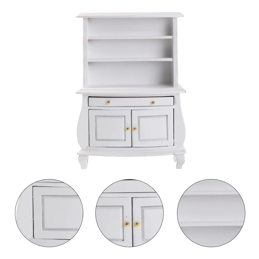 

Miniature Accessories Decor for Home Dollhouse Cupboard Furniture Accessory Model