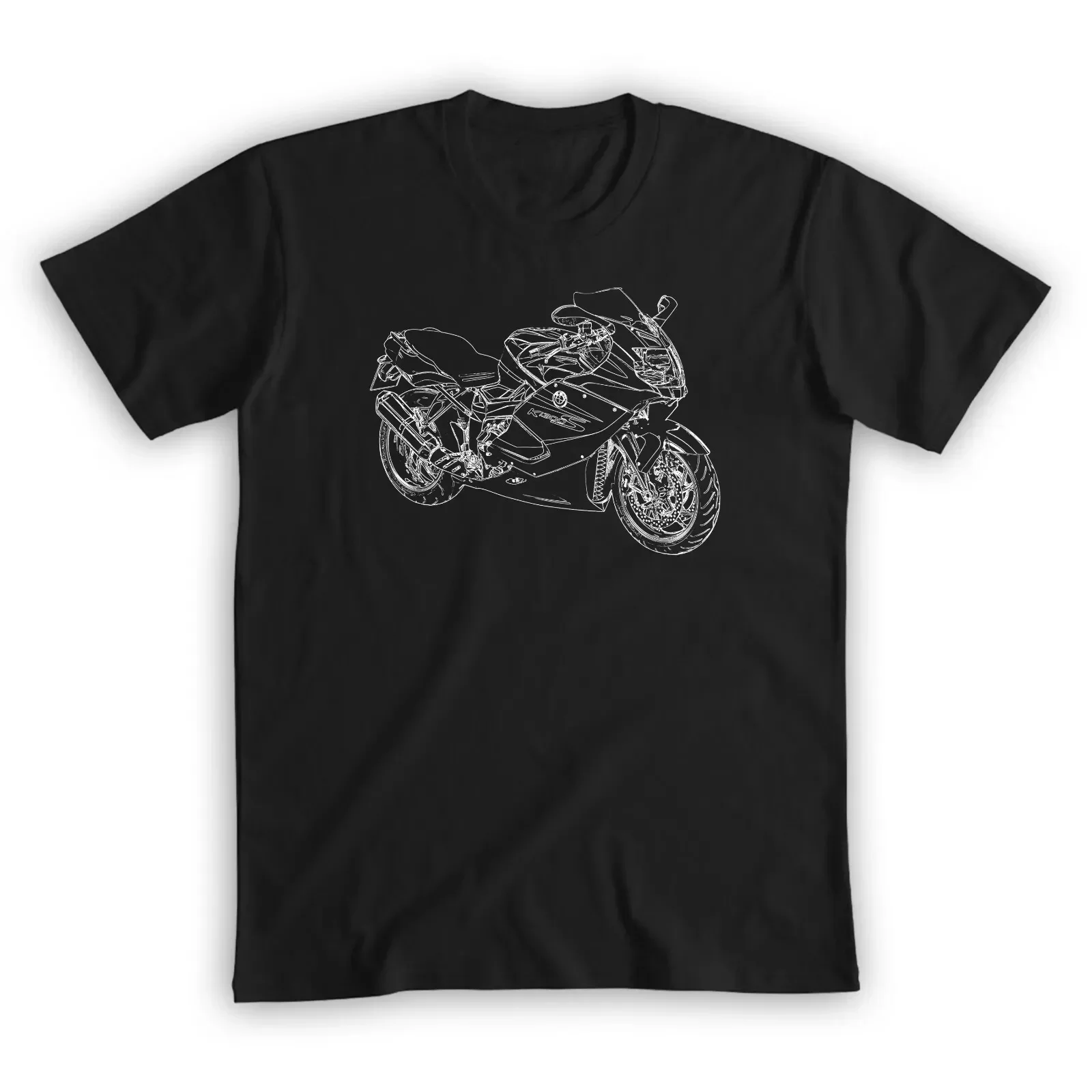 

2025 New summer Men T Shirt Casual K1300S T-shirt motorcycle Graphic Short Sleeves 100% Cotton Cool Tee