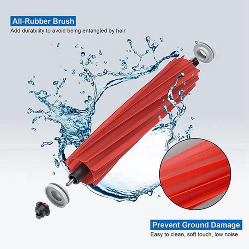 Brosse latérale principale pour Xiaomi Roborock S7 T7S T7plus, vadrouille, filtre Everths, accessoires d'aspirateur, pièces de rechange