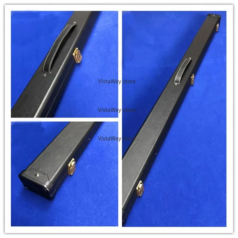 Wholesale Two-Piece Ash Wood Ebony Pool Cue Set with Stainless Steel Joint 3/4