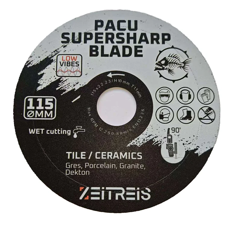 

Factory Direct Sales Zeitreis Black Resin Diamond Cuttingdisc High-tech Premium Raw Materials