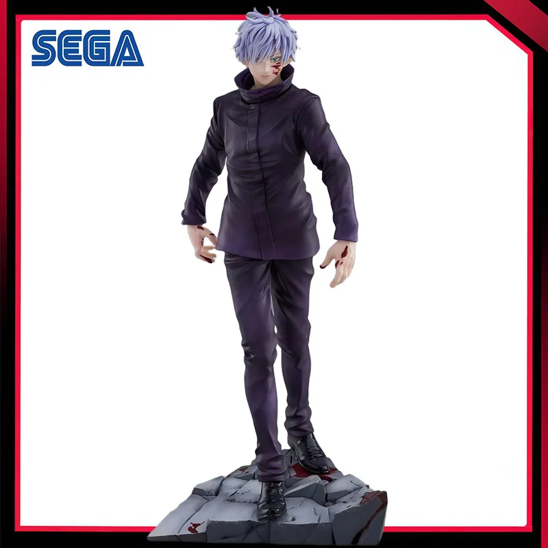 In Stock Original Genuine SEGA Jujutsu Kaisen Luminasta 26cm Gojo Satoru PVC Anime Action Figure Model Desktop Ornament Toy Gift
