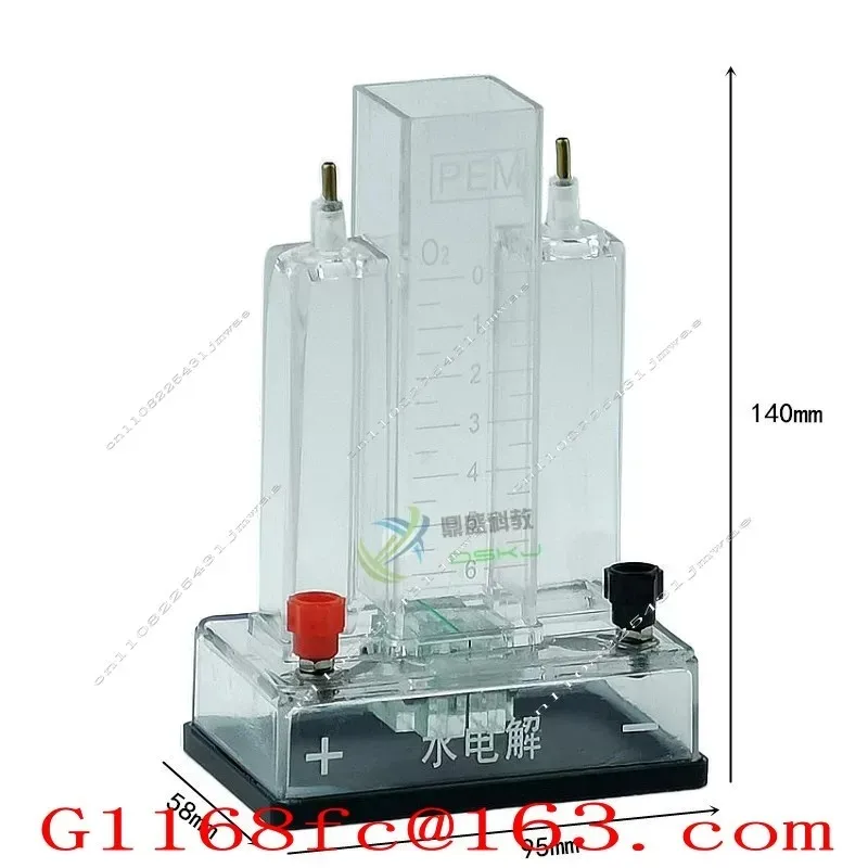 Used for Teaching Instruments 26021 Experimental Apparatus Type I Battery Proton Exchange Membrane Water Electrolysis Cell