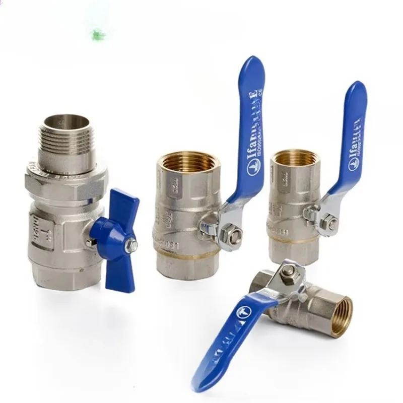 

High Pressure 1/4 '2 "3-Way Water Ball Valve Lockable Forged Brass