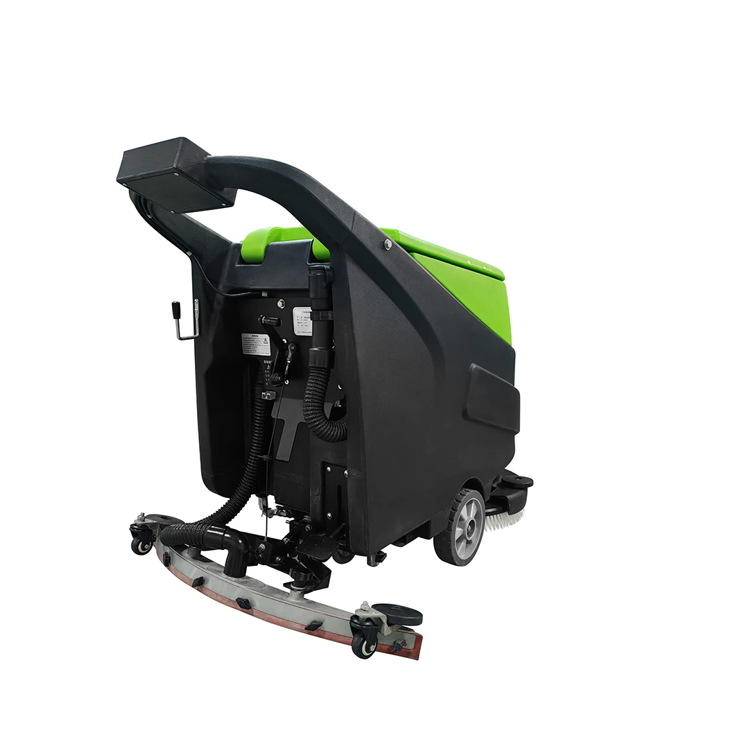 Commerciële loop achter schrob- en wasmachinereinigingsvloerschrobmachine met continue werktijd van 3-4 uur