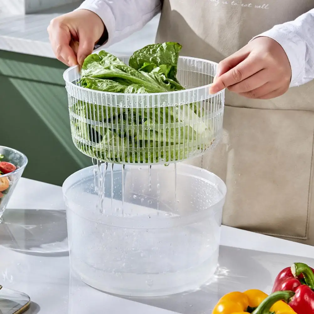 Lavadora de verduras secadora capacidad ensalada Spinner Chopper Set para preparación rápida de verduras secador de verduras deshidratador mezclador para lavar