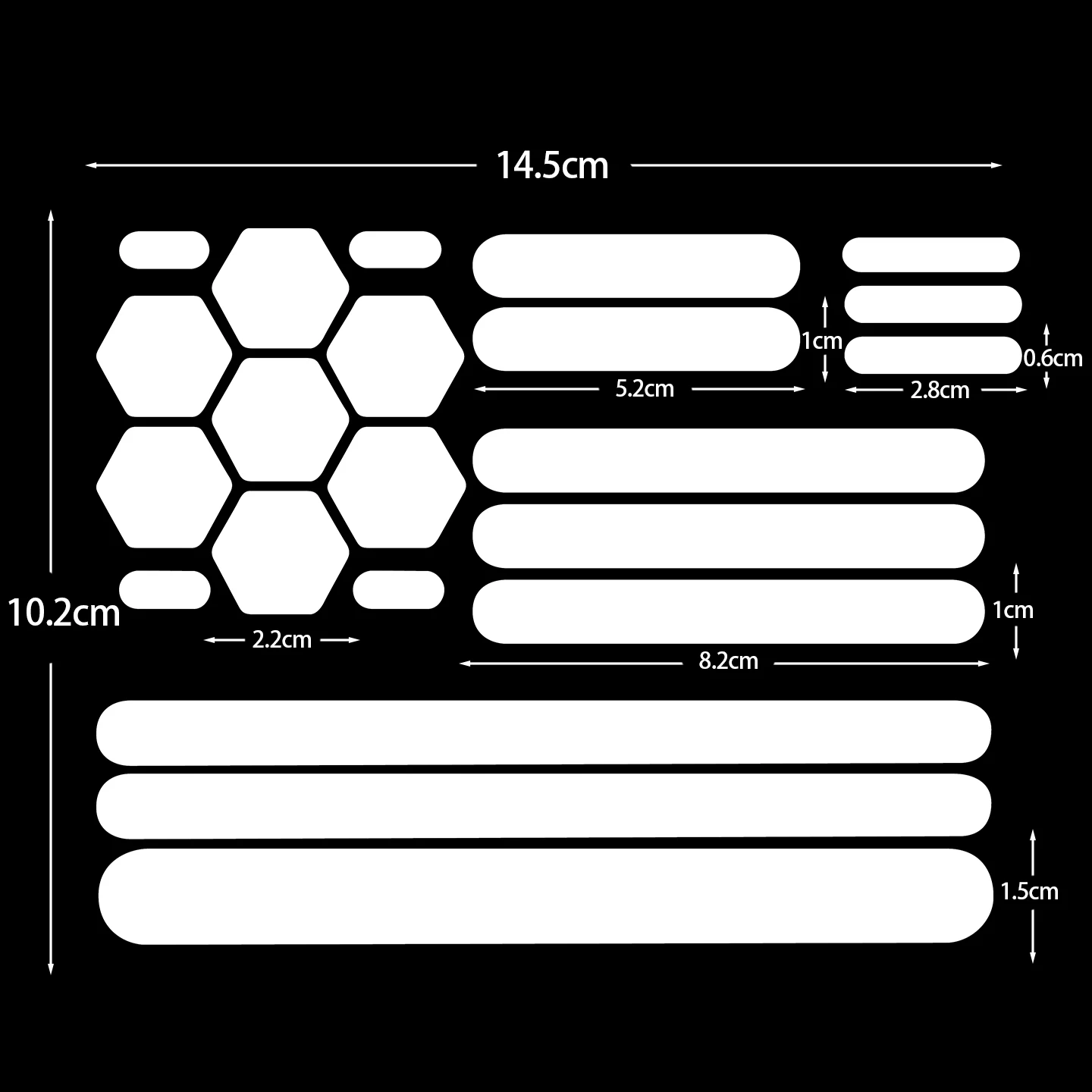 1 Set Super Reflective Silver Motorcycle Sticker Moto Scooter Bicycle Body Helmet Night Safety Driving Warning Decal Accessories