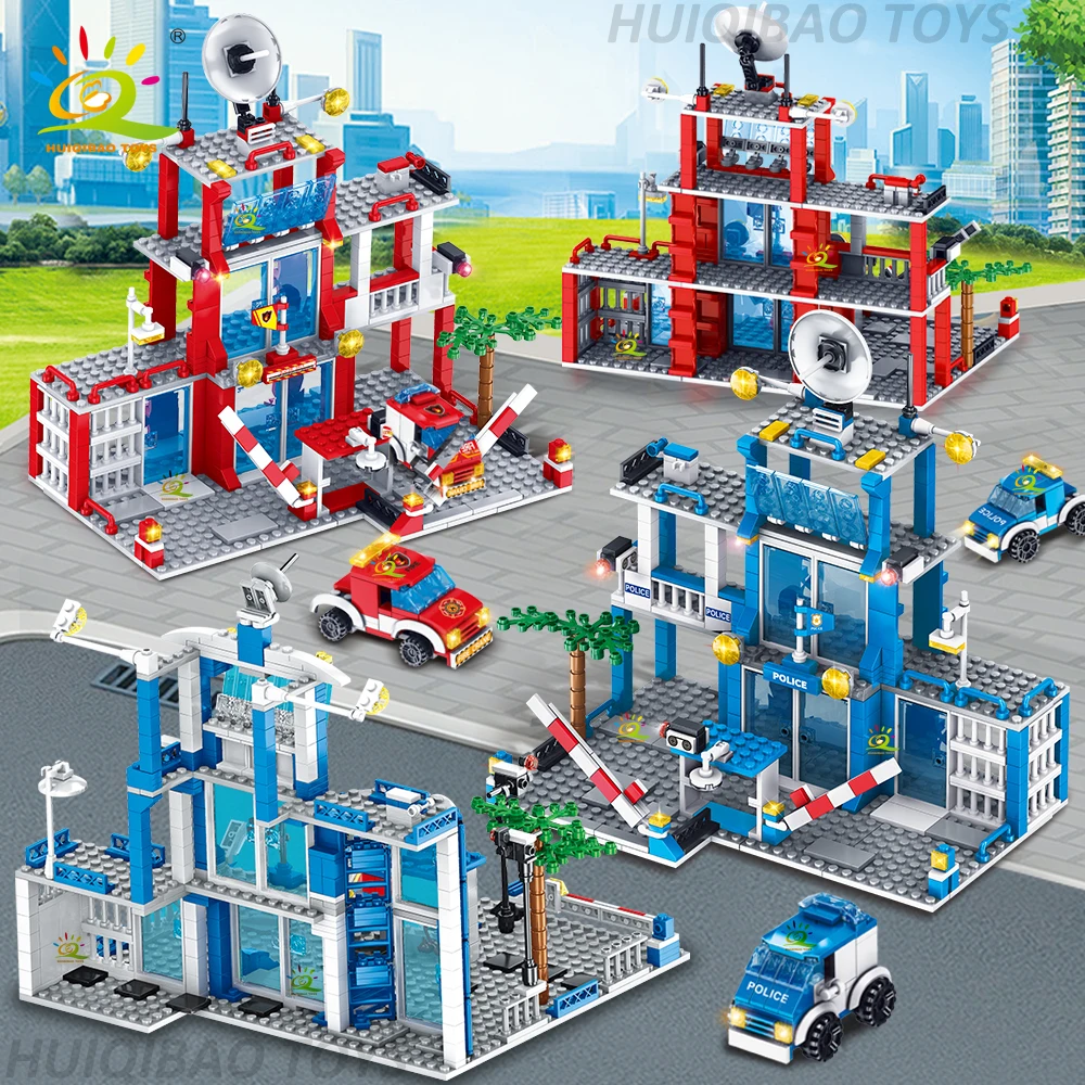 HUIQIBAO ville Police caserne - Lego Set Creator avis et prix