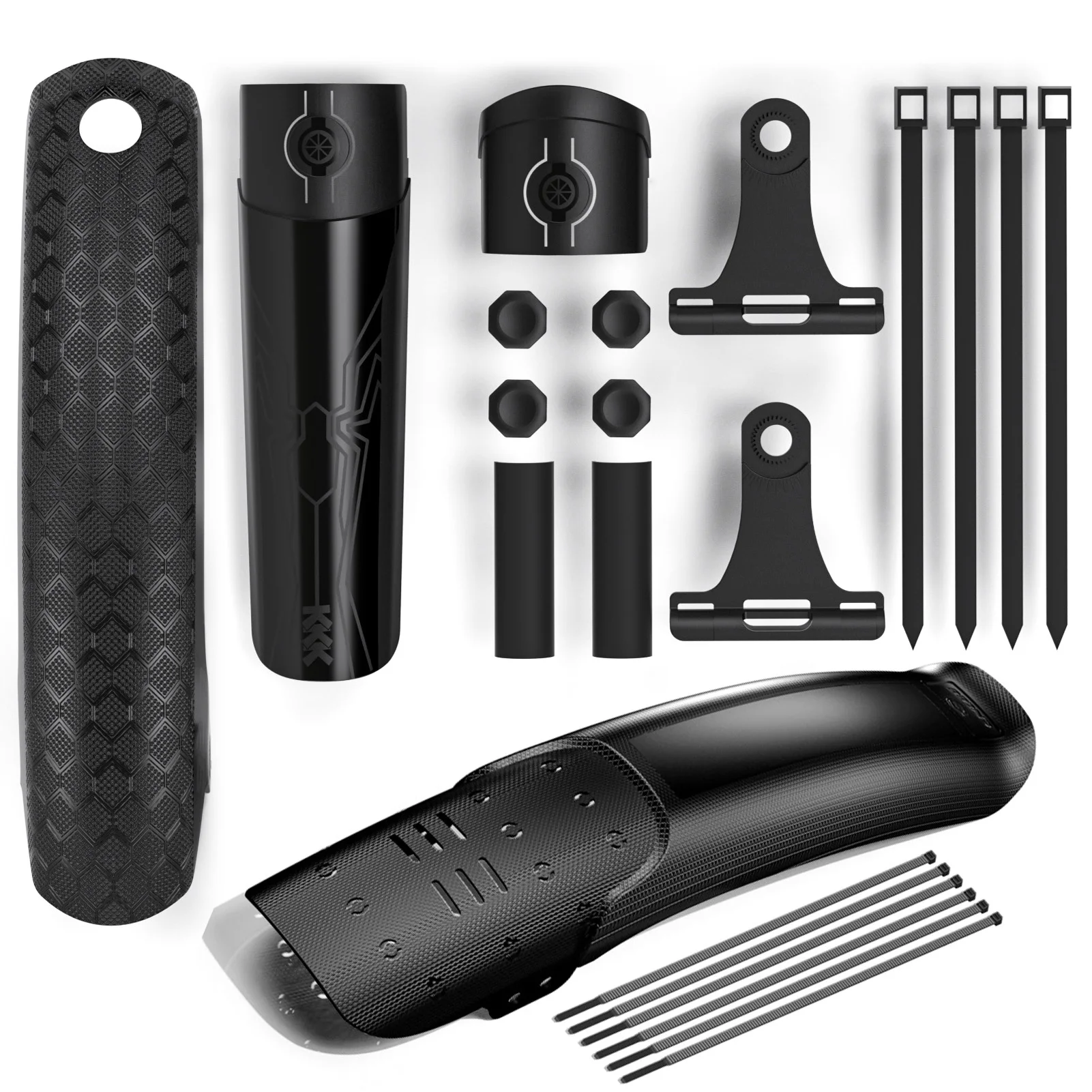 

Быстросъемные долговечные брызговики для горных велосипедов под шины 26, 27.5, 29 дюймов