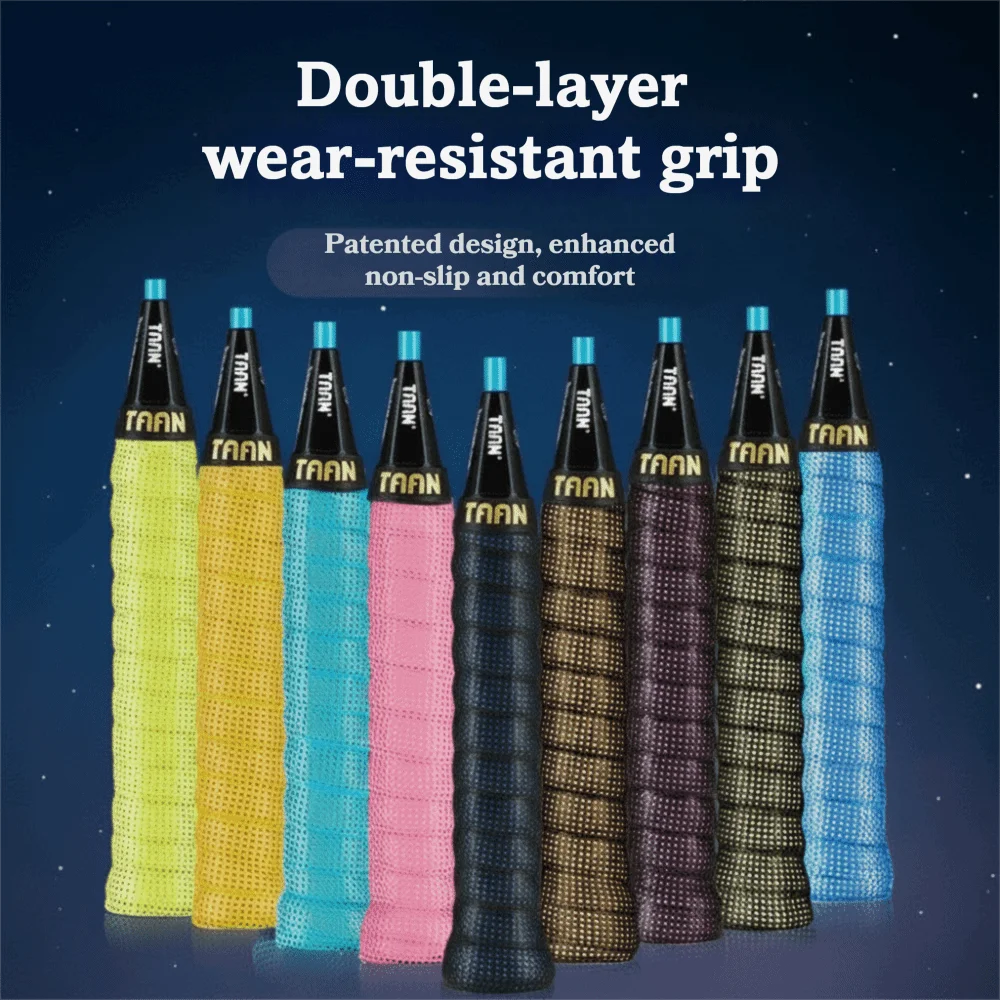 Thick PU PU Badminton Sweatband Grip Sweat Absorbent Anti-Slip Fishing Rod Grip Shockproof Glue Tennis Racket Overgrip
