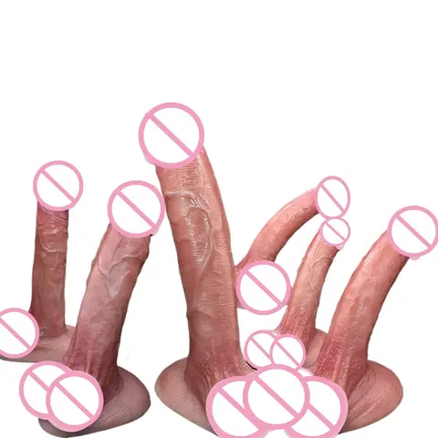 Silicone Realistic Dildo Adult sexx Toys Anal Dildo with Suction Cup Consolador Peniss for Women Erotic Masturbators Penetration