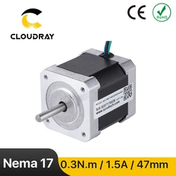 Nema17 Stepper Motor 42mm 2 Phase 30Ncm 1.5A Stepper Motor 4-lead  Cable for 3D printer CNC XYZ