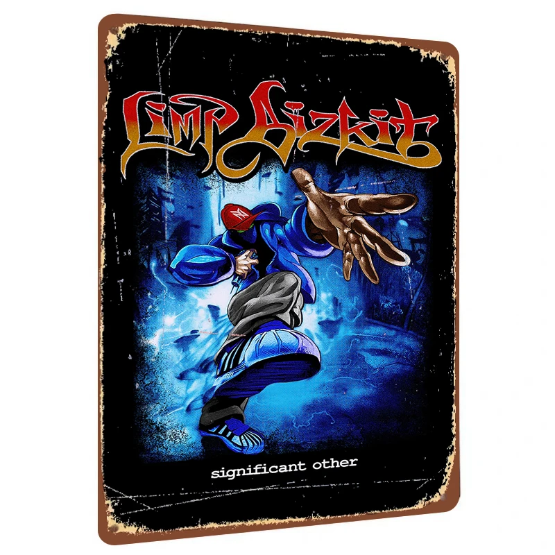 Limp Bizkit Significant Other Album Cover Art Metal Tin Sign Poster Wall Decor for Music Fans