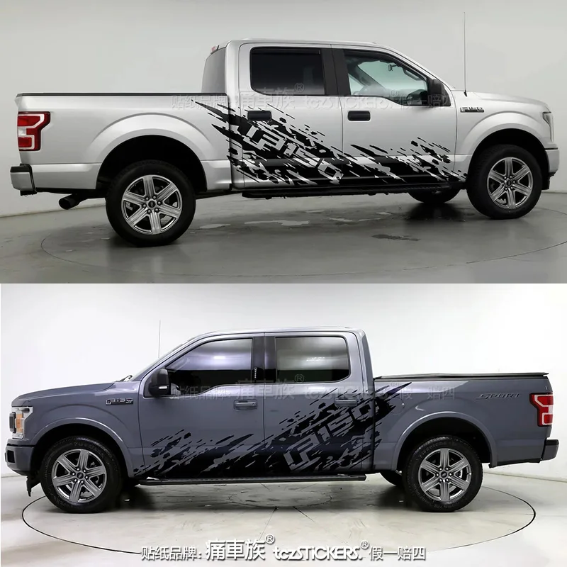 

Автомобильная виниловая наклейка для Ford Ranger F150 TREMOR RAPTOR, модификация кузова, модные внедорожные наклейки, автоаксессуары