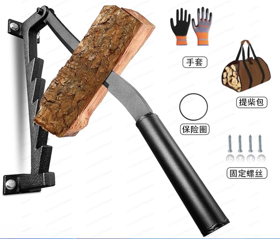 

Wall-mounted Wood Splitter Manual Wood Splitter Outdoor Camping Tool Home Wood Dispenser