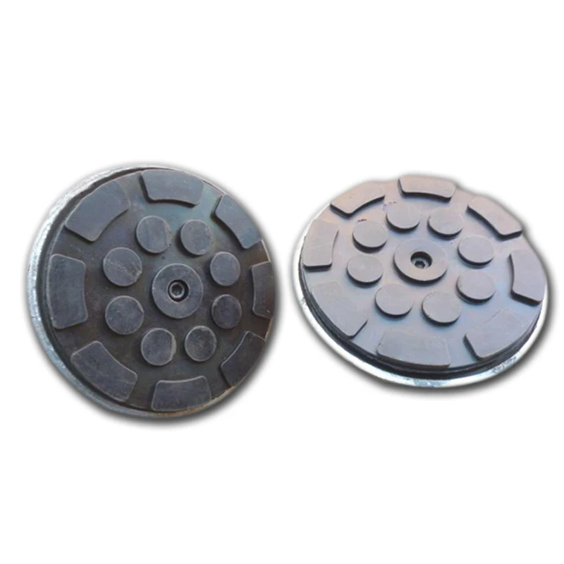 1Pcs Round iron tray rubber arm pad for automobile elevator rubber arm pad for automobile elevator elevator accessories